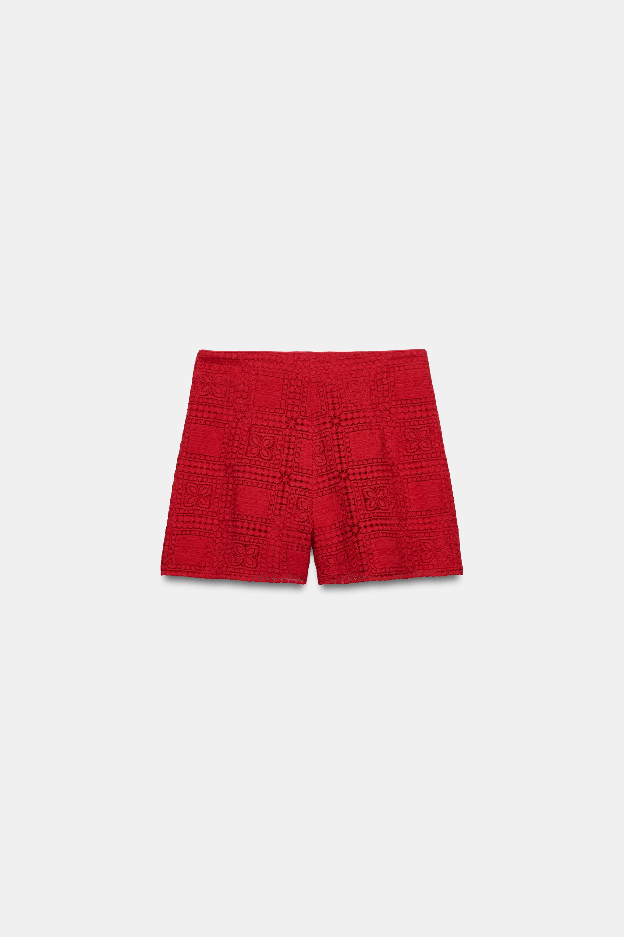 GUIPURE LACE SHORTS